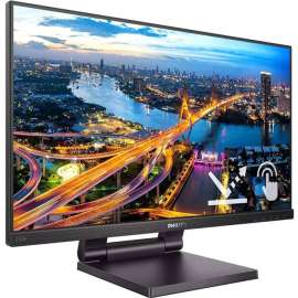 Philips 242B1TC 23.8" LED Touchscreen Monitor - 16:9 - 4 ms GTG - 24" Class - Advanced In-Cell Touch (AIT) - 10 Point(s) Multi-touch Screen - 1920 x 1080 - Full HD - In-plane Switching (IPS) Technology - 16.7 Million Colors - 250 Nit - WLED Backligh