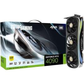 Zotac NVIDIA GeForce RTX 4090 Graphic Card, 24 GB GDDR6X, 2.58 GHz Boost Clock, 384 bit Bus Width, PCI Express 4.0 x16