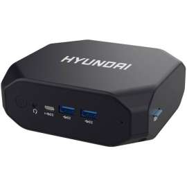 Hyundai Mini PC, Windows 10 Pro, Intel Core-i3, 8GB RAM, 256GB M.2 SSD, 2 HDMI Ports, Supports 2.5" SATA SSD Slot, VESA Mount Included, AC WiFi, Hyundai Mini PC, Business, Office, Industrial, Windows 10 Pro, Intel Core-i3, 8GB / 256GB, Gigabit Ethernet, 2