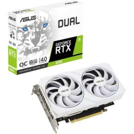 Asus NVIDIA GeForce RTX 3060 Graphic Card, 8 GB GDDR6, 1.87 GHz Boost Clock, 128 bit Bus Width, PCI Express 4.0