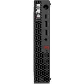 Lenovo ThinkStation P3 30H00013US Workstation - 1 x Intel Core i7 Hexadeca-core (16 Core) i7-13700T 13th Gen 1.40 GHz - 16 GB DDR5 SDRAM RAM - 512 GB SSD - Tiny - Black - Intel Q670 Chip - Windows 11 Pro - 1 x NVIDIA T400 4 GB Graphics - NVMe Contro