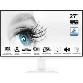 MSI Pro MP273AW 27" Full HD LCD Monitor - 16:9 - 27" Class - In-plane Switching (IPS) Technology - 1920 x 1080 - 16.7 Million Colors - Adaptive Sync - 1 ms - 100 Hz Refresh Rate - HDMI - VGA - DisplayPort