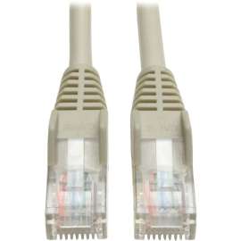Tripp Lite 15ft Cat5e / Cat5 350MHz Snagless Patch Cable RJ45 M/M Gray 15', 15ft, 1 x RJ-45 Male, 1 x RJ-45 Male, Gray
