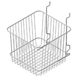 Southern Imperial 8 in. H X 12 in. W X 12 in. L Galvanized Black Grid System Basket Display