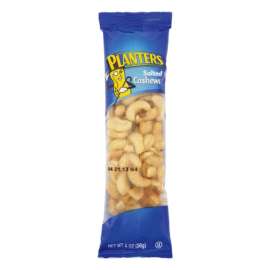 Planters Salted Cashews 2 oz Tube bag