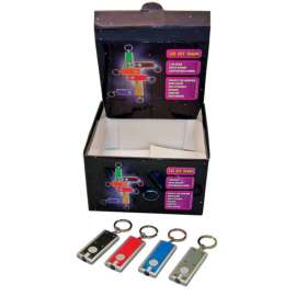 Diamond Visions Plastic Assorted LED Key Chain