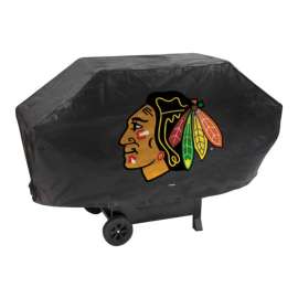 Rico NHL Black Blackhawks Grill Cover For Universal