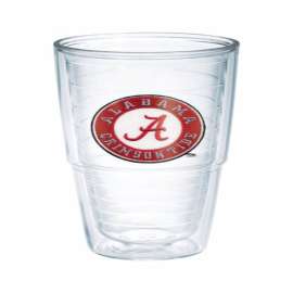 Tervis Collegiate 24 oz Alabama Crimson Tide Tradition Clear BPA Free Tumbler