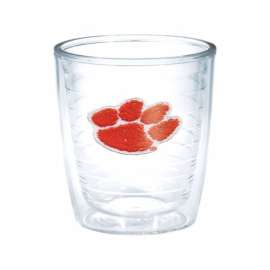 Tervis Collegiate 16 oz Clemson Tigers Paw Clear BPA Free Tumbler