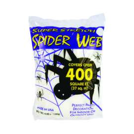 Fun World 13 in. Spider Web Halloween Decor
