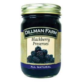 Dillman Farm All Natural Blackberry Preserves 16 oz Jar