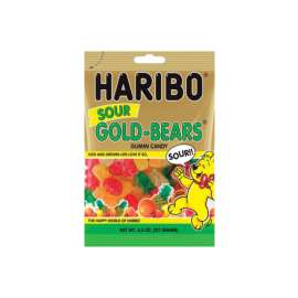 Haribo gold-Bears Sour Gummi Candy 4.5 oz
