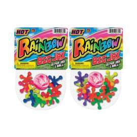 Rainbow Big Jax Plastic Assorted 11 pc