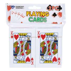 Diamond Visions Playing Cards Plastic Assorted