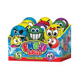 Ja-Ru Emoji Balls Foam Assorted 1 pc