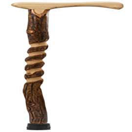 Brazos Walking Sticks 37 in. Brown Hickory Walking Stick Cane