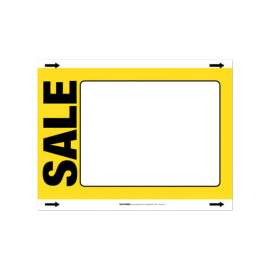Centurion 11 in. H X 8.5 in. W Sale Sign Polyethylene