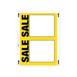 Centurion 11 in. H X 8.5 in. W Sale Sign Polyethylene