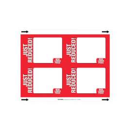 Centurion English White Informational Sign 11 in. H X 8.5 in. W