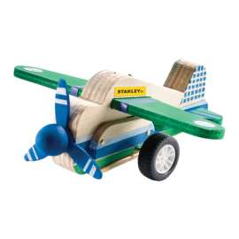 Stanley Jr Airplane Kit Wood Multicolored