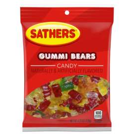 Sathers Fruity Gummi Bears 4-1/4 oz