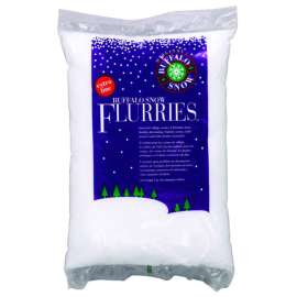 Buffalo White Indoor Christmas Decor 8.5 in.