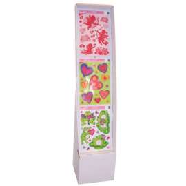 Impact Innovations Valentine Cling Flower Display Holiday Decoration