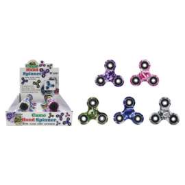 Diamond Visions Camouflage Fidget Spinner Plastic/Rubber 1 pk