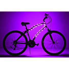 Brightz CosmicBrightz bike lights LED Bicycle Light Kit ABS Plastics 1 pk