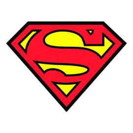 Open Road Brands Warner Bros. Superman Logo Magnet Embossed Tin 1 pk