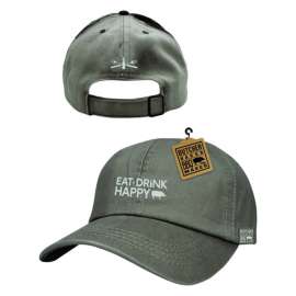 Open Road Brands Butcher Baker BBQ Maker Eat Drink Happy Cap Cotton 1 pk