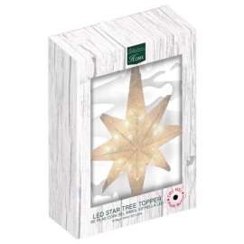 Celebrations LED Warm White Star Indoor Christmas Decor 11.9 in.
