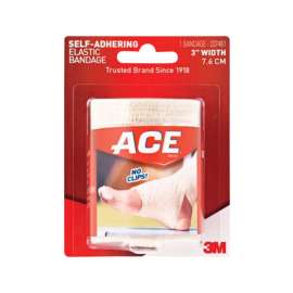 3M Ace 3 in. Beige Self Adhering Elastic Bandage