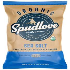 SpudLove Sea Salt Potato Chips 5 oz Bagged