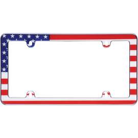 USA FLAG CHROME