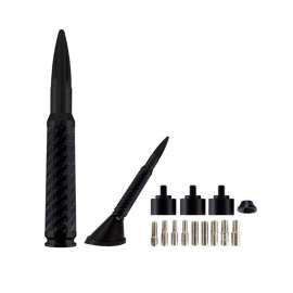 BLK CARBON FIBER ANTENNA