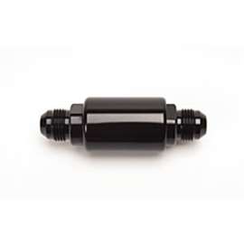 FUEL FILTER #8 MALE BLK