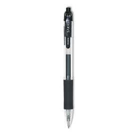 Sarasa Dry Gel X20 Gel Pen, Retractable, Fine 0.5 mm, Black Ink, Smoke Barrel, 12/Pack