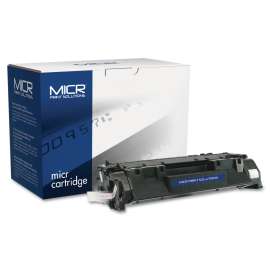 Compatible CE505X(M) (05XM) High-Yield MICR Toner, 6,000 Page-Yield, Black