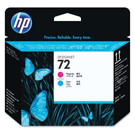 HP 72, (C9383A) Cyan/Magenta Printhead