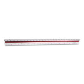 Triangular Scale, Plastic, 12" Long, Architectural, Color-Coded