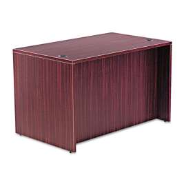 Alera - Valencia Series Mahogany Straight Front Office Desk Shell