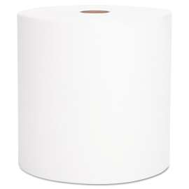 Essential Hard Roll Towel, 1.5" Core, 8" x 1,000 ft, White, 6/Carton