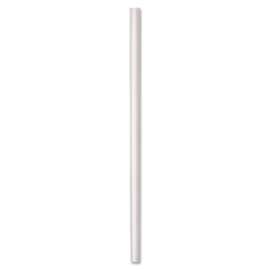 Jumbo Straws, 7.75", Polypropylene, Translucent, 250/Pack, 50 Packs/Carton