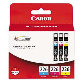 4547B005 (CLI-226) Ink, Cyan/Magenta/Yellow, 3/Pack