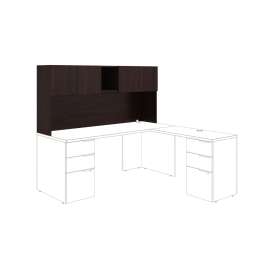 HON 10500 Series Standing Height Hanging Pedestal, Left/Right, 3-Drawer: Box/Box/File, Pinnacle, 9.5" x 22.75" x 28"