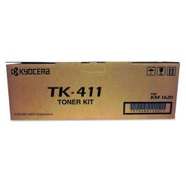 TK411 Toner, 15,000 Page-Yield, Black