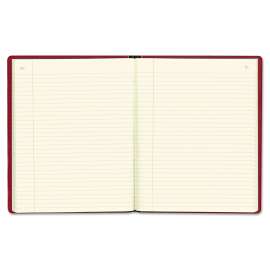 Red Vinyl Series Journal, 1 Subject, Medium/College Rule, Red Cover, 10 x 7.75, 300 Sheets
