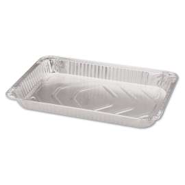 Aluminum Steam Table Pans, Full-Size Deep, 2.19" Deep, 12.75 x 20.75, 50/Carton