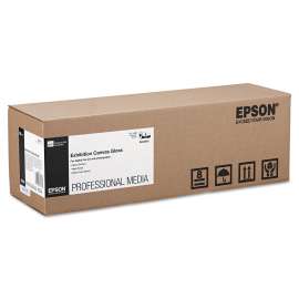 Exhibition Canvas, 22 mil, 17" x 40 ft, Glossy White